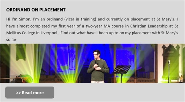 2 Ordinand on placement